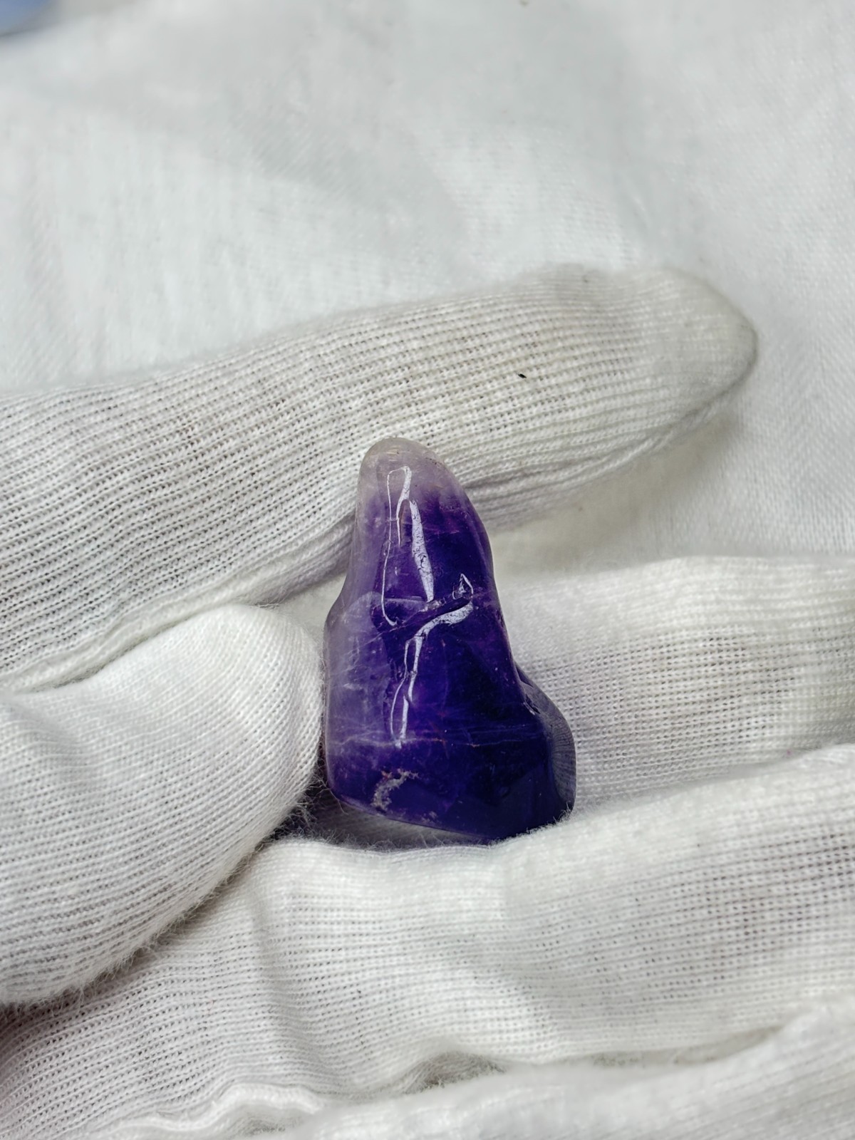 Natural Amethyst Carved Bird Pendant With Drill Hole Loose Gemstone Purple