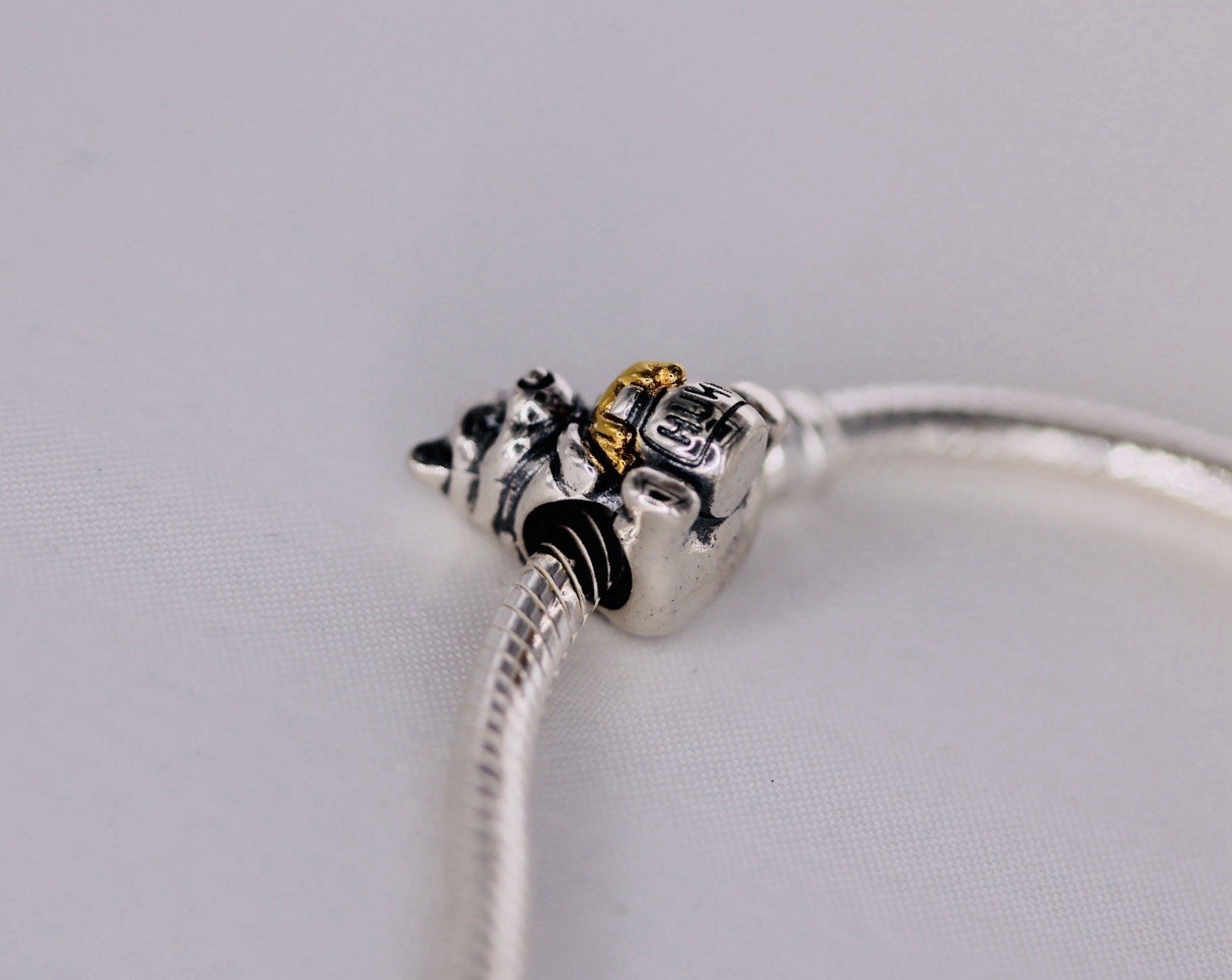 PANDORA Disney 100th Anniversary Winnie the Pooh Charm 100% Authentic with BOX