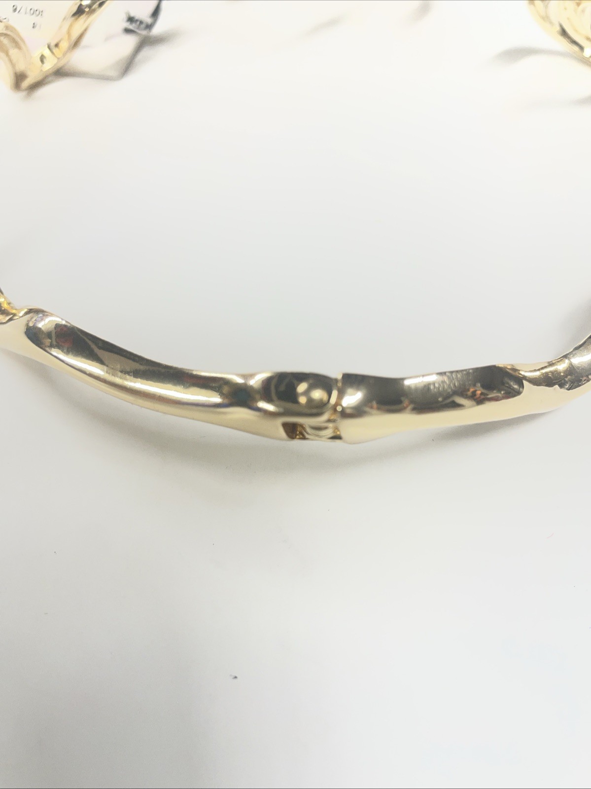 SNAKE COBRA NECKLACE GOLD TONE HEAVY STATEMENT PIECE 8″ X 5″ – 114g