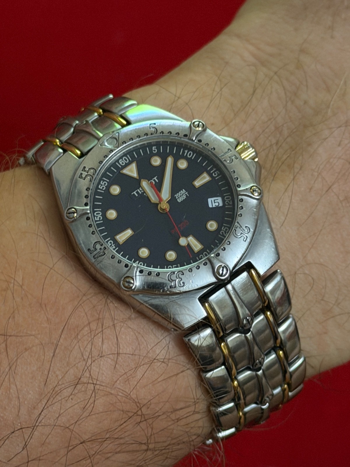 Vintage Tissot PR 200 Diver Men’s Watch P153/253 Swiss Made