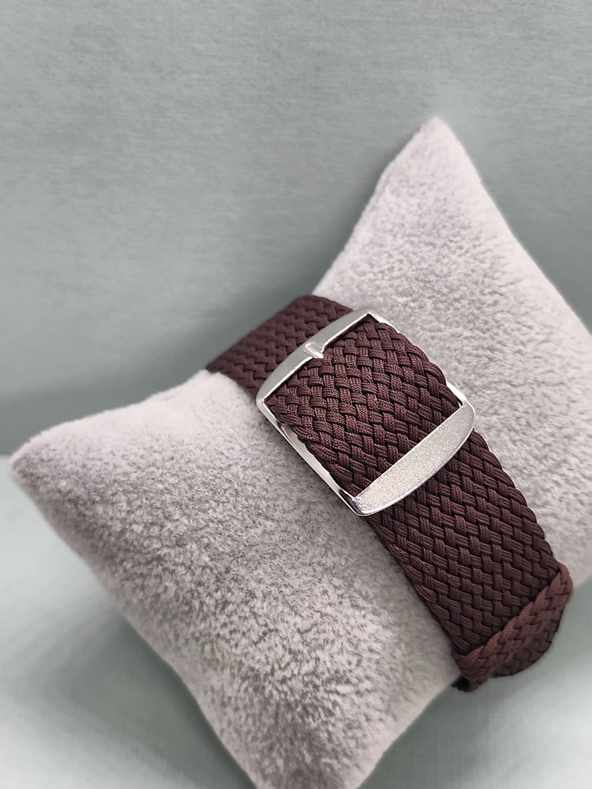 Four 1960’s-70’s NOS 20mm Perlon Woven Nylon 1 Piece Military Style Watch Bands