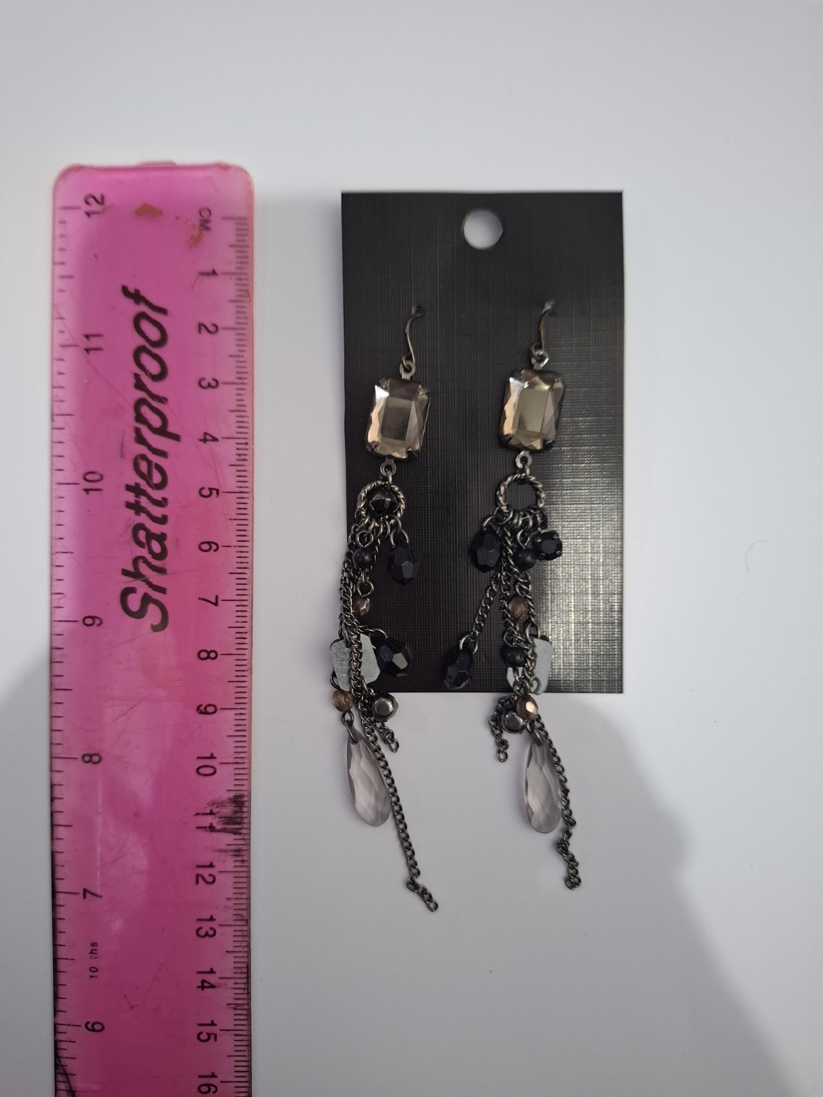 Beaded Cluster Fashion Dangle Drop Earrings – Hook – New