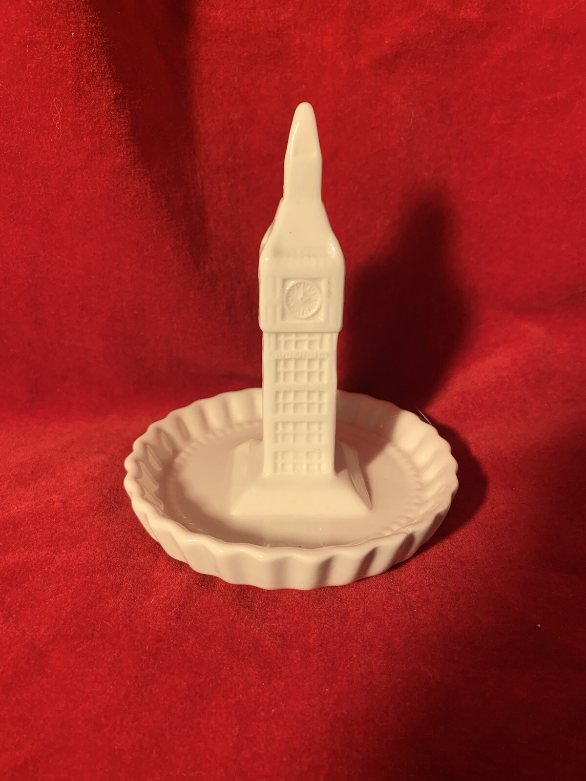 Godinger Co Big Ben London Tower Trinket Dish Ring Holder Excellent Cond