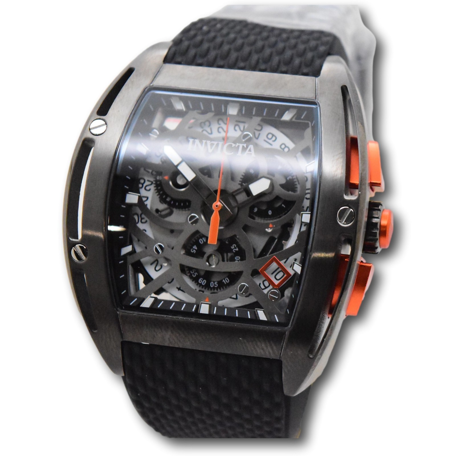 Invicta S1 Rally Swiss ETA G10.212 Caliber Men’s 44mm Skeleton Dial Watch 45184