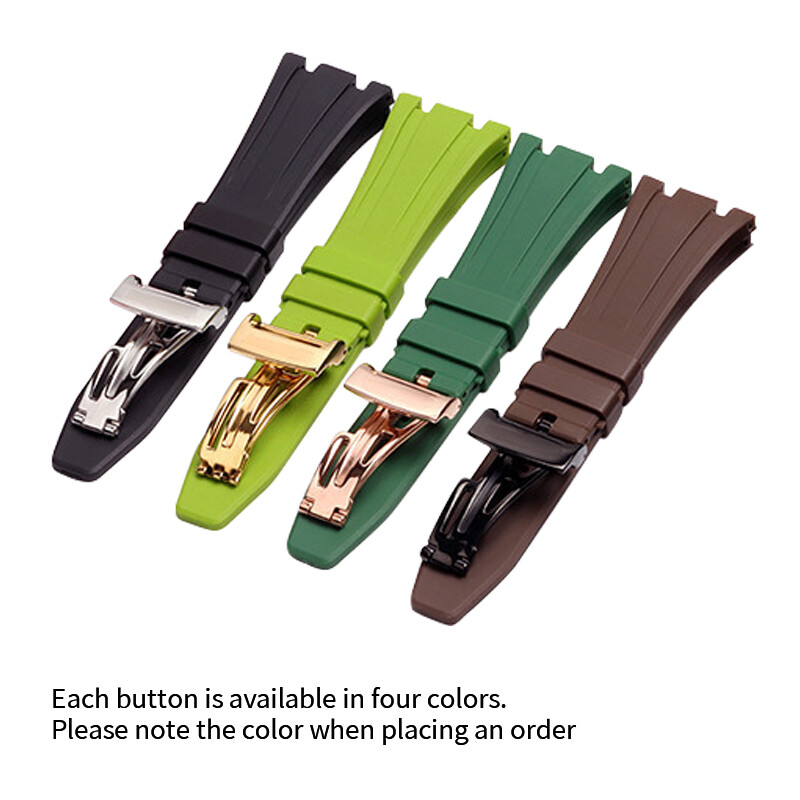 27mm AP Rubber Band for Audemars Piguet Royal Oak Offshore 42mm 15400 Strap