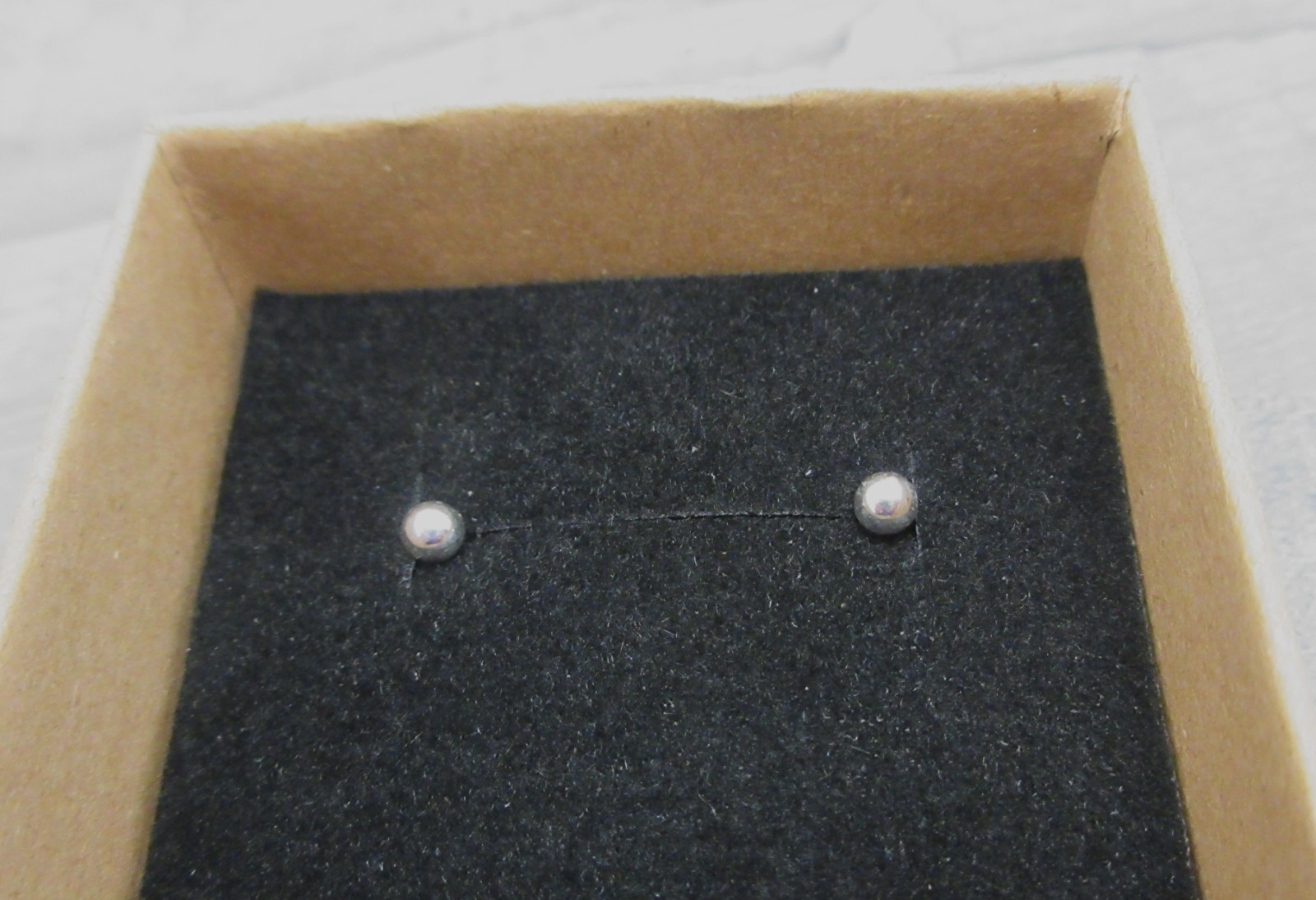 925 STERLING SILVER SMALL BALL EARRINGS POST STUD 1 PAIR 2.0 OR 3.0 mm