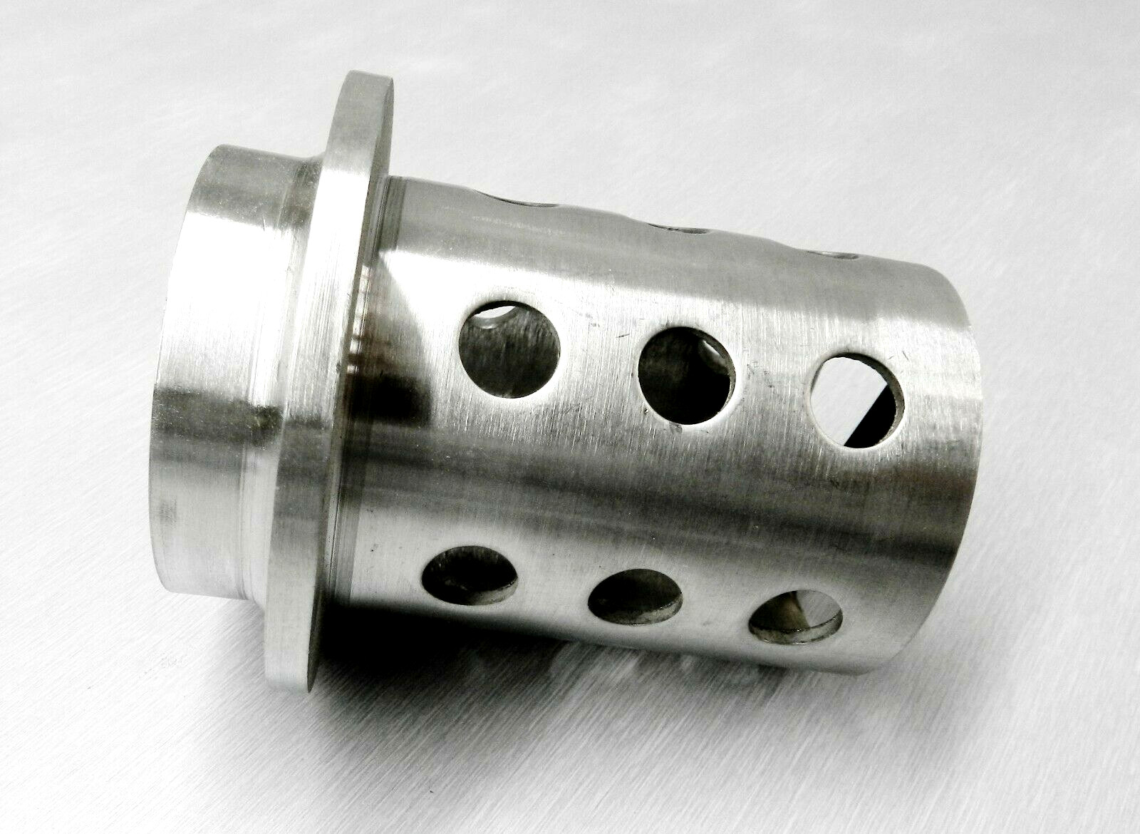Perforated Casting Flask 2-1/2″ x 4″ Flask Vacuum Casting Stainless 1/8″ Wall