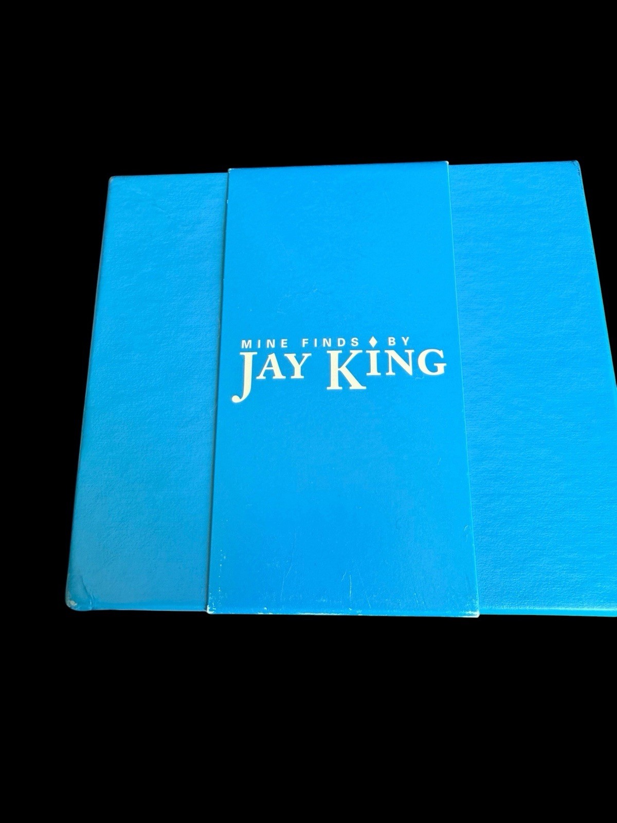 Signed Jay King DTR Sterling Silver Blue Apatite Pendant Beaded Necklace