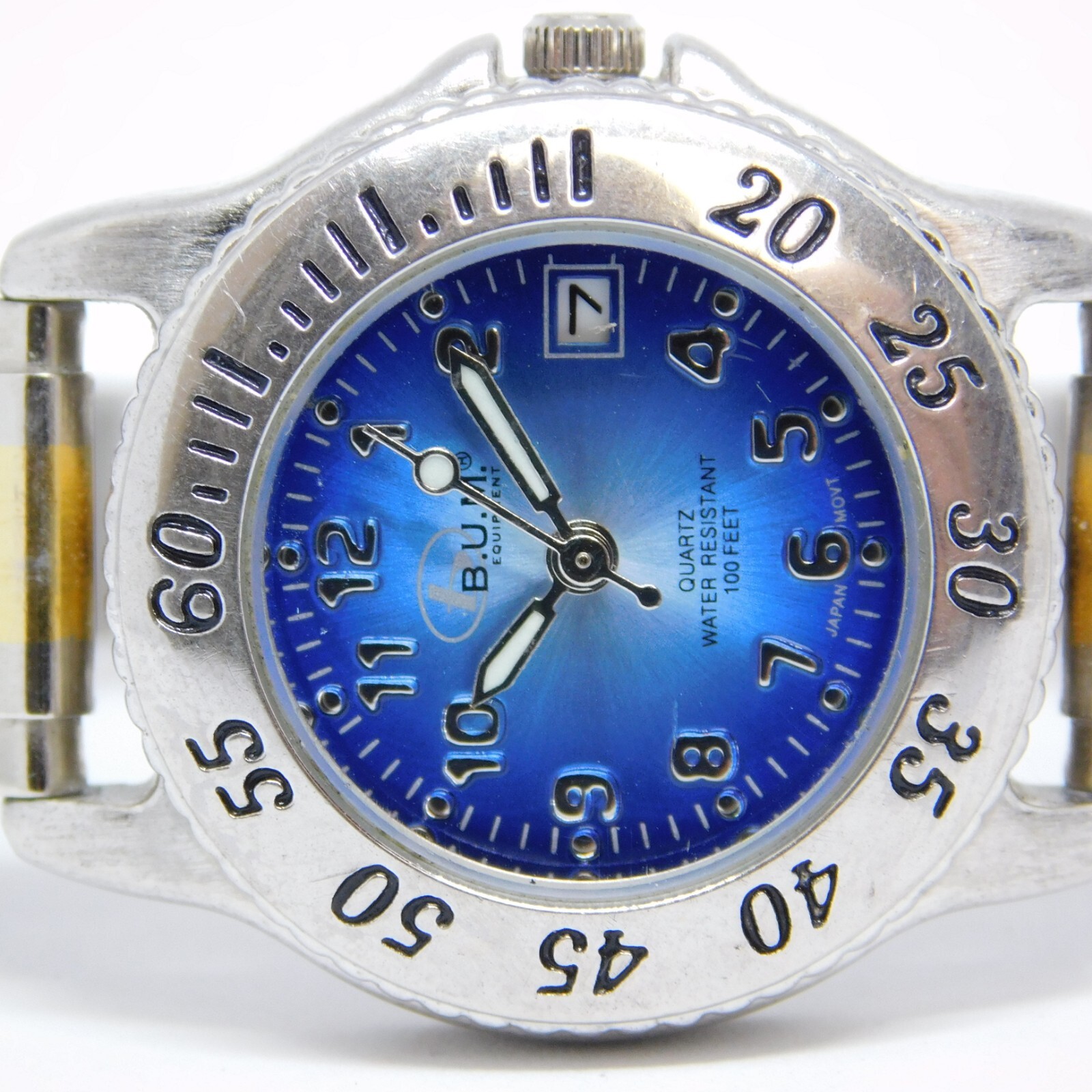 B.U.M. Equipment BUEU1025:E45 Quartz Analog Women’s Watch Sz. 5 3/4″ New Battery