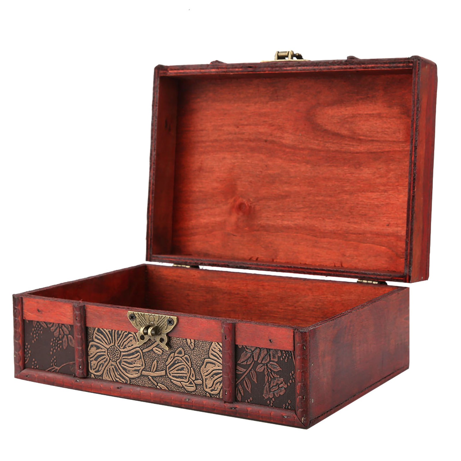 Elegant Small Wooden Storage Box For Book Collection