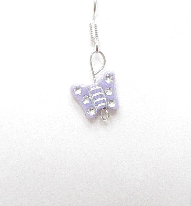 LAVANDER BUTTERFLY 4 PIECE CHILD’S JEWELRY-NEW-SO CUTE