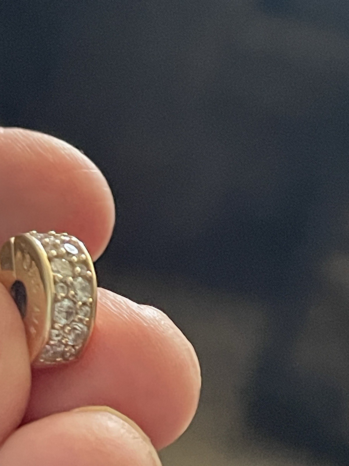 Pandora 14K Gold Pavé CZ Clip Charm G585 ALE – Retired – $500 Each