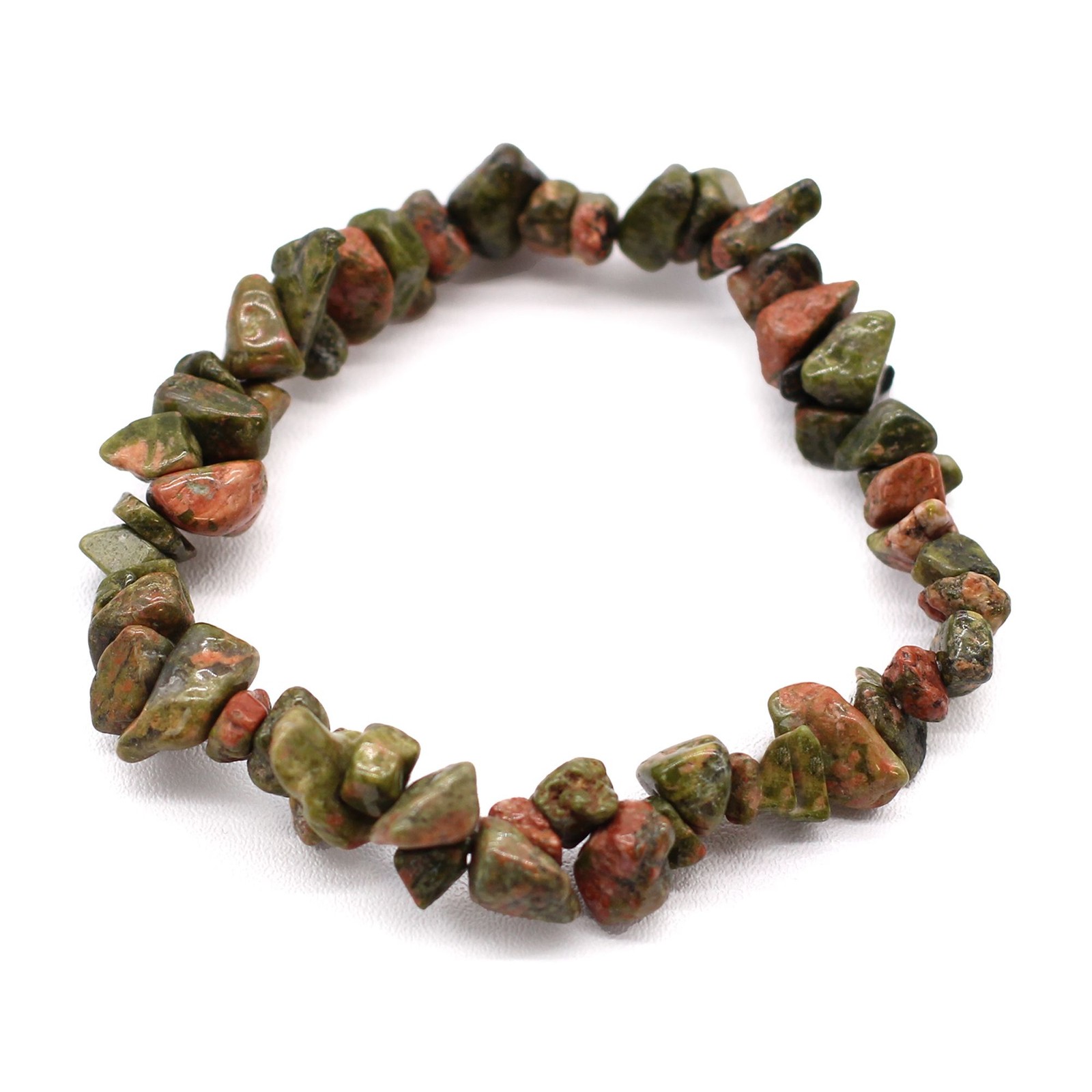 Chipstone Bracelet – Green Jasper