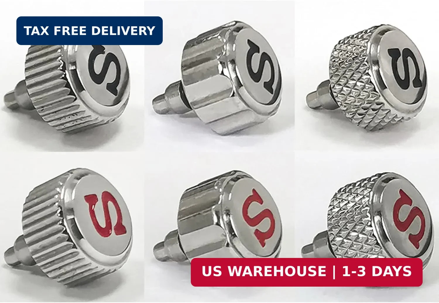 Stainless Steel Watch Crown with Watch Stem for NH35 NH36 4R35 4R36 7S26 Watc…