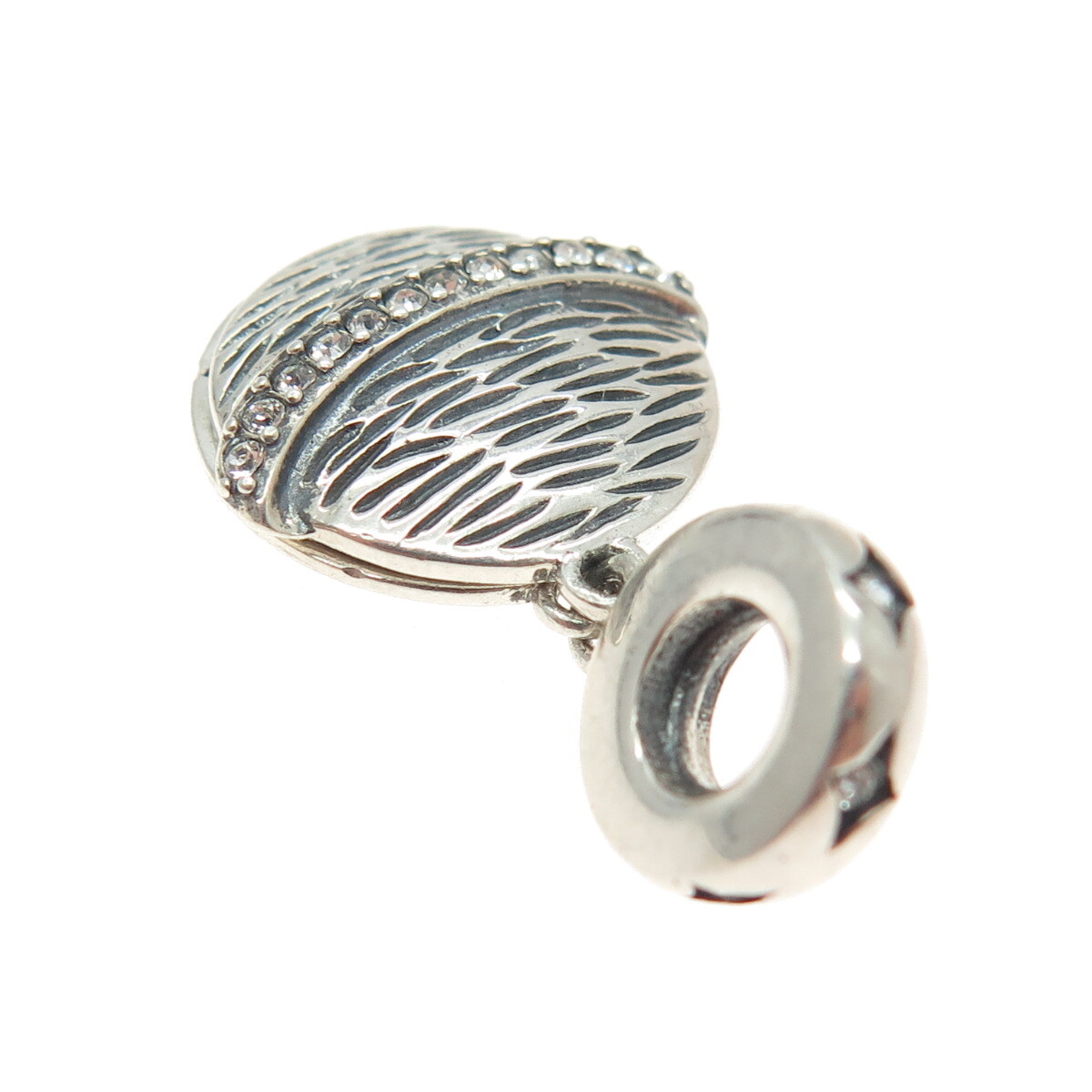 CHAMILIA 925 Sterling Silver C Z “You Are My Universe” Slide Dangling Charm