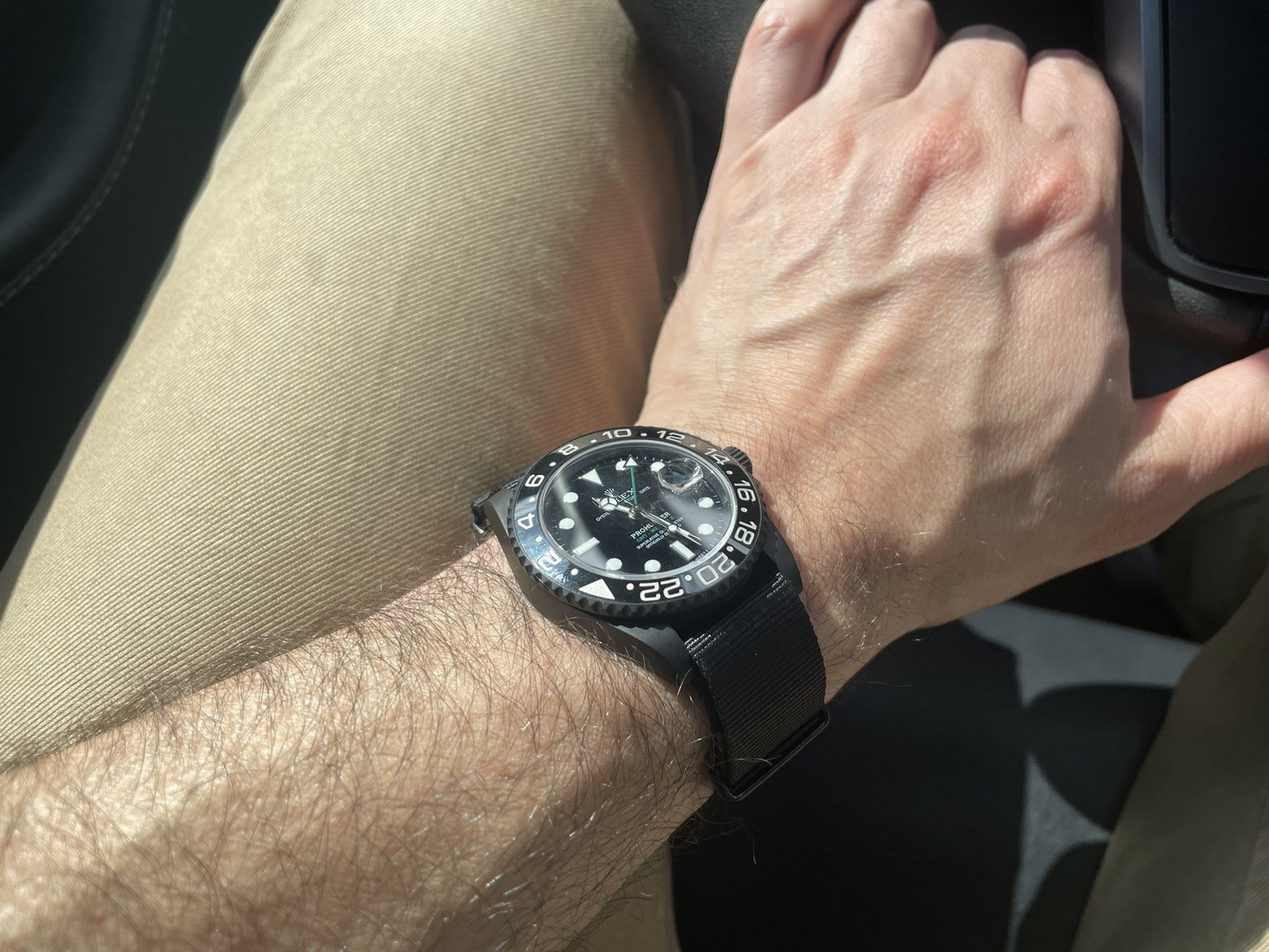 Pro Hunter Stealth Military GMT-Master II Rolex