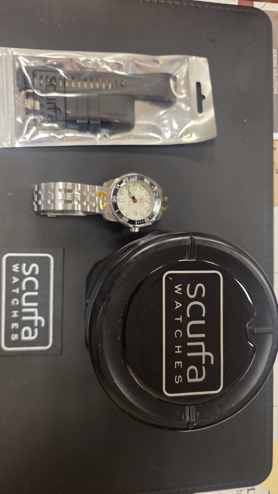 Scurfa Bell Diver 2, Auto, , Highly Desirable Cool Grey Dial, Never Worn, New