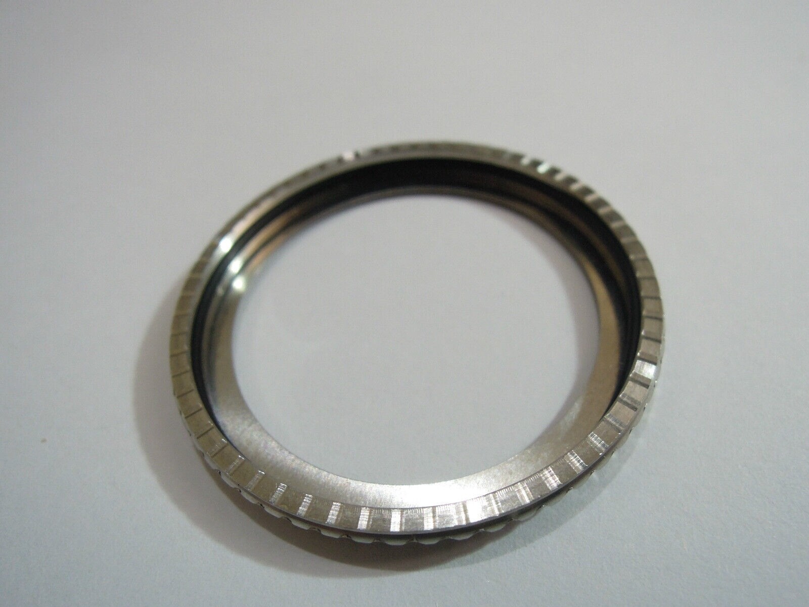 NEW STAINLESS ROTATING BEZEL WITH BLUE/RED INSERT DIVERS 6309-7040 /7002-7001