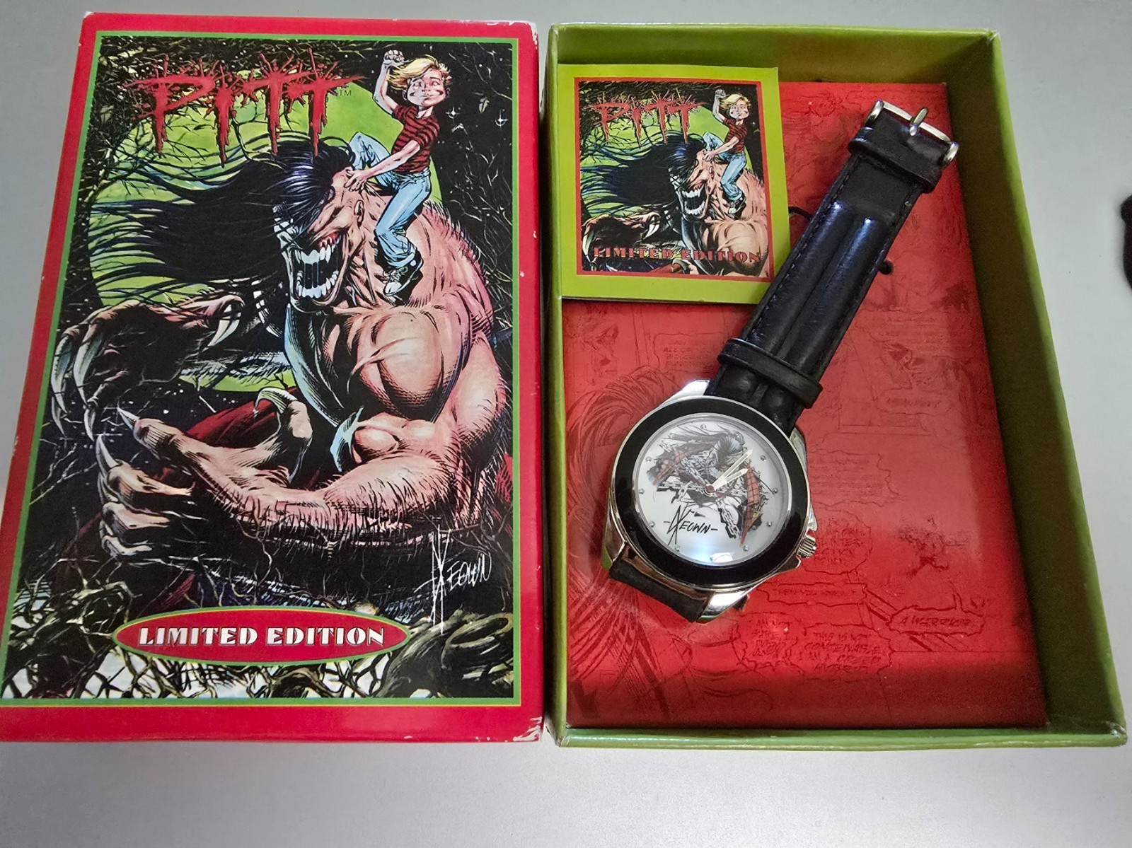 Pitt Limited Edition Watch #050/500 – Dale Keown – Japan Quartz – Boxed