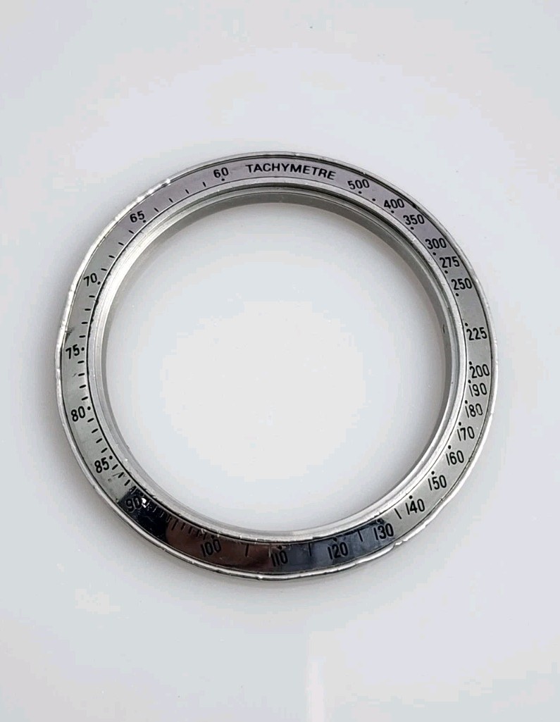 Genuine Original Omega Speedmaster Stainless Steel Bezel 38mm