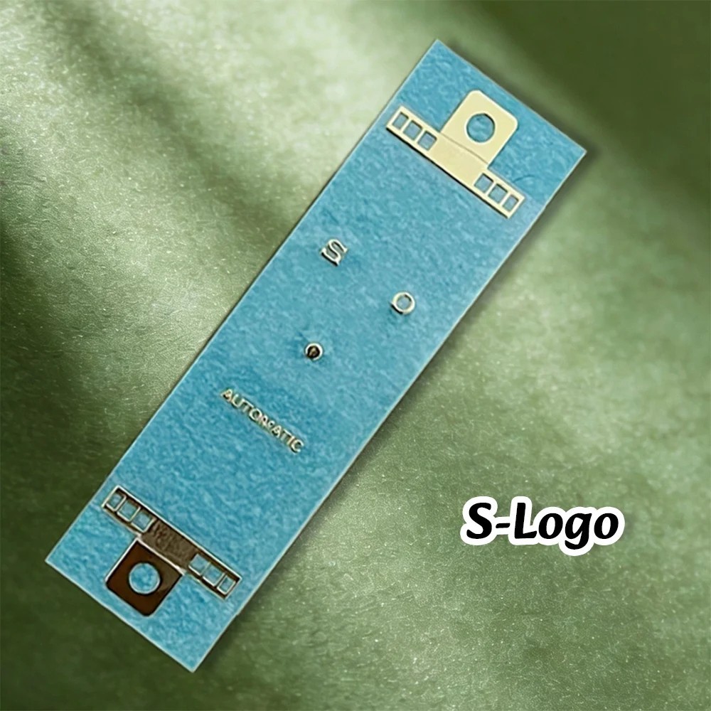 Watch Dial 3D Metal Logo Sticker 27-30mm Flat Dial Mod Accessories 4 Colors