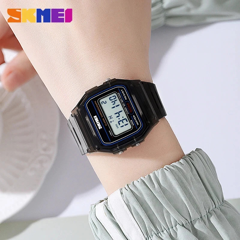 SKMEI 2056 Electronic Waterproof Sports Watch for Men Women Countdown Boy