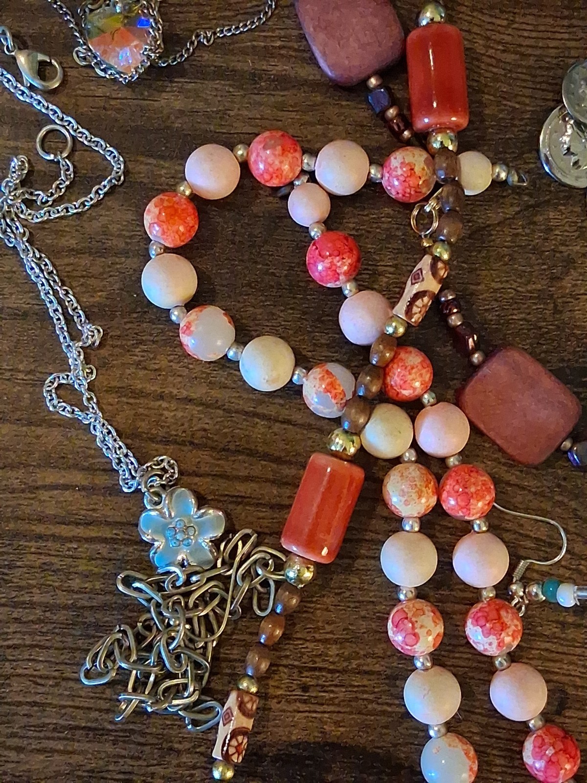Assortment Costume Jewelry & Other Vintage Items Including 2 Ounces 999 Copper
