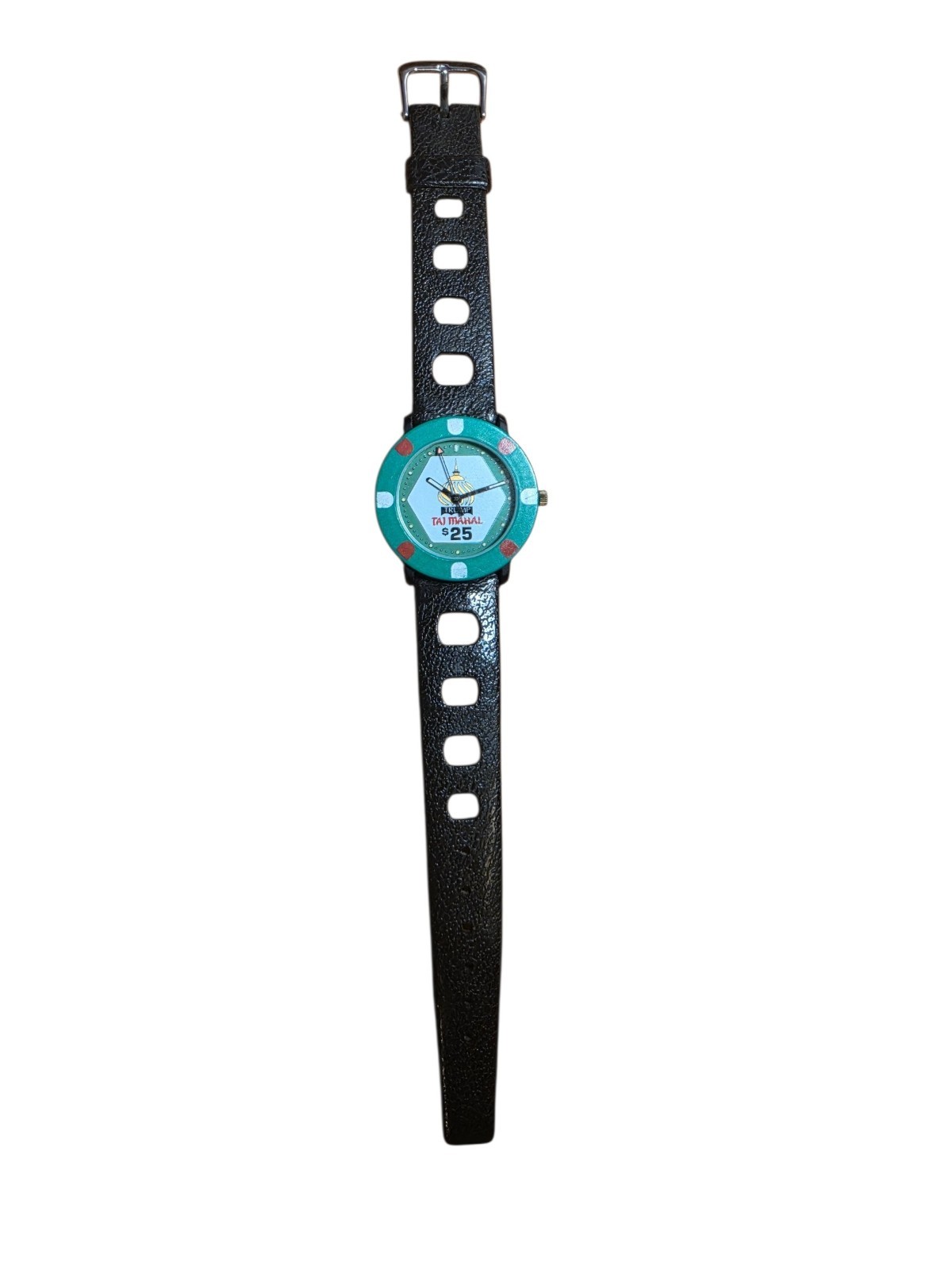 Vintage Trump Taj Mahal $25 Casino Original Chip Men’s Watch – Made In France