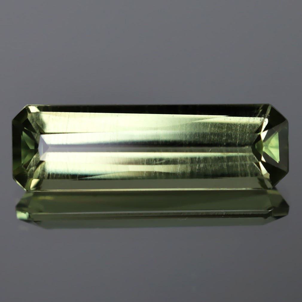 3.51 ct Splendid Octagon (17.03 x 5.36 mm) Turkey Natural Color Change Diaspore