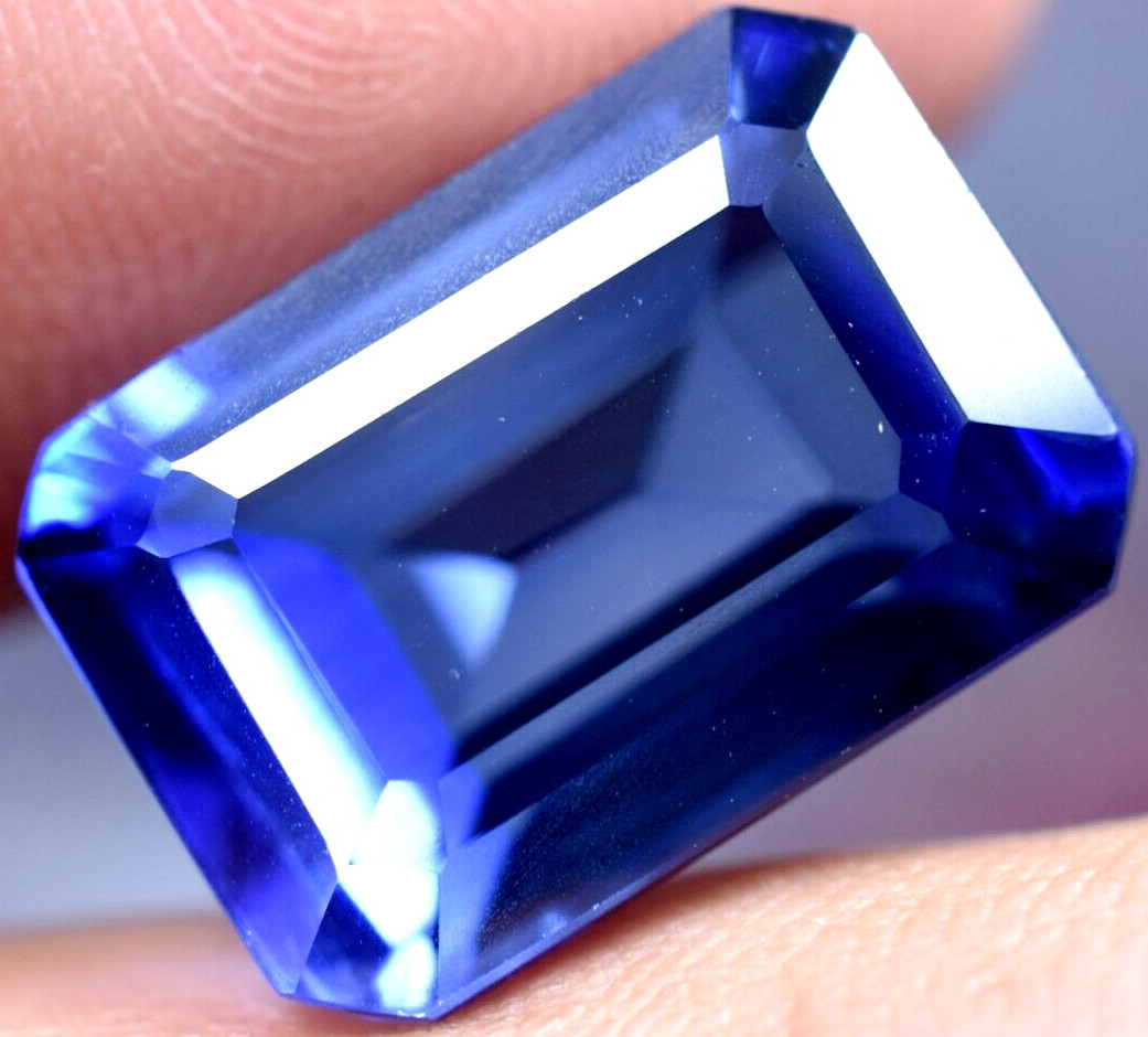 Extremely Rare & Flawless 19.60 CT Natural Benitoite GGL Certified Loose Gem!!