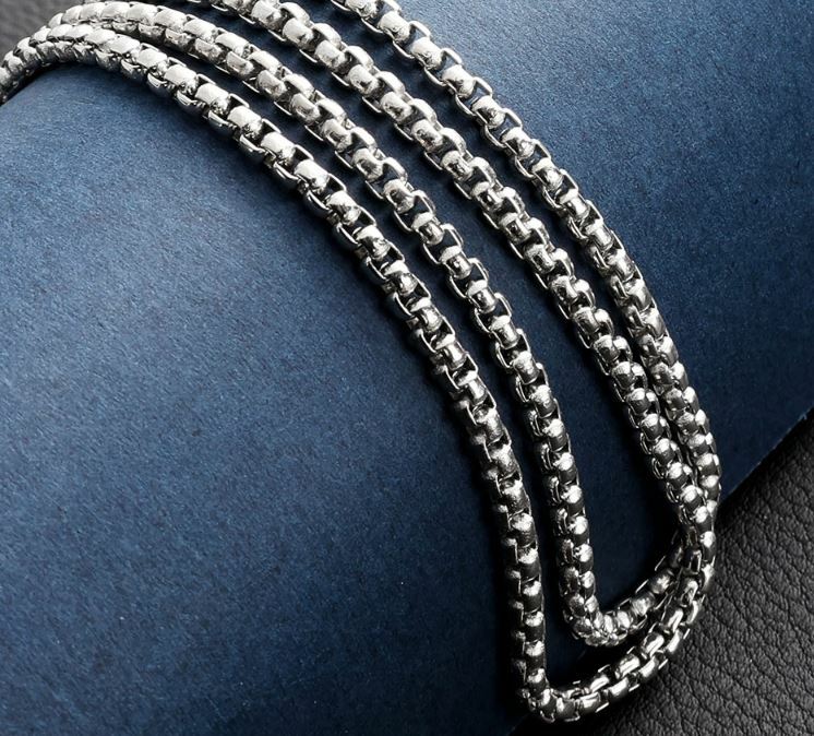 Mens Stainless Steel Protection Amulet Ying Yin Yang Pendant Necklace Men