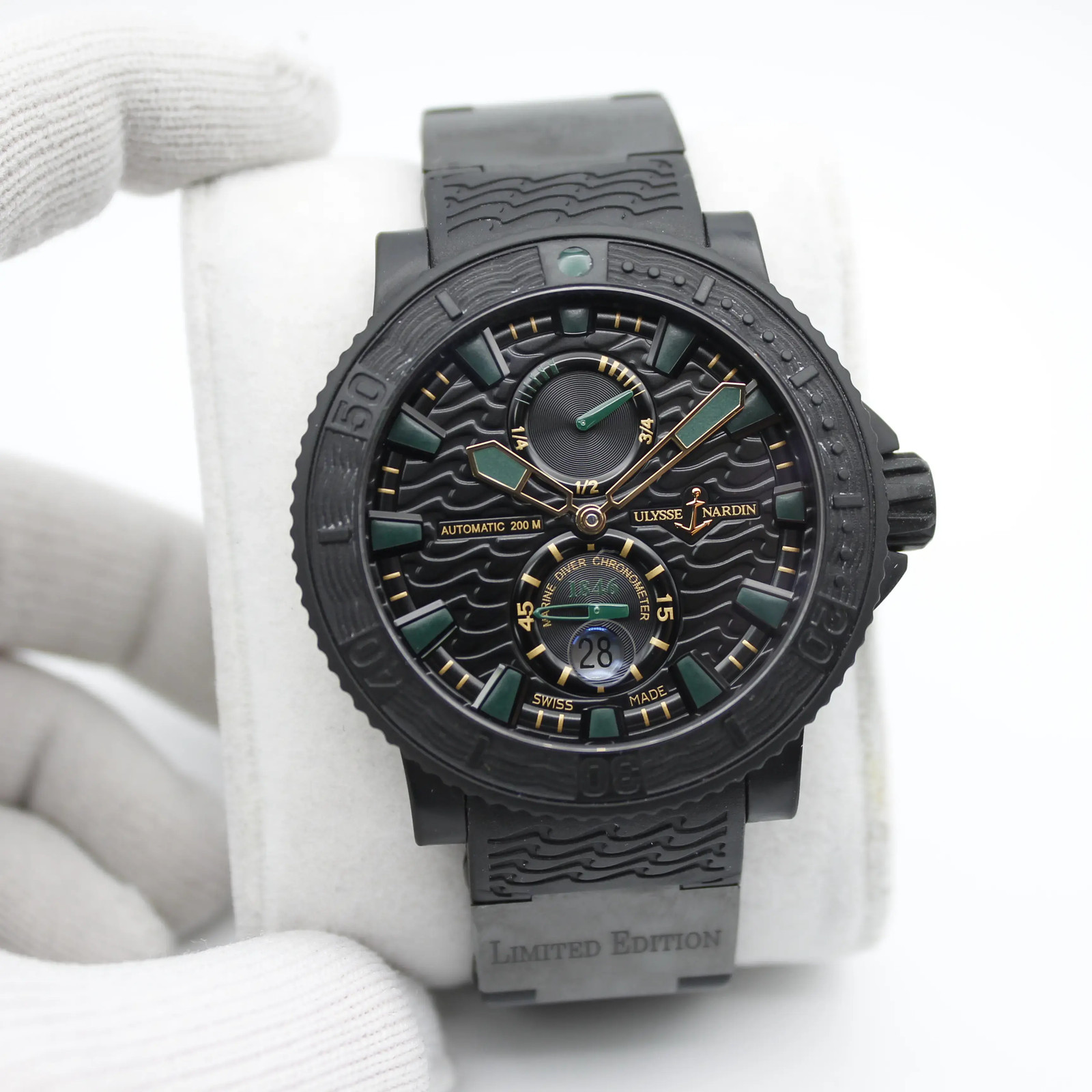 Ulysse Nardin Maxi Marine Diver Black Sea Camo Watch 263-92-3C