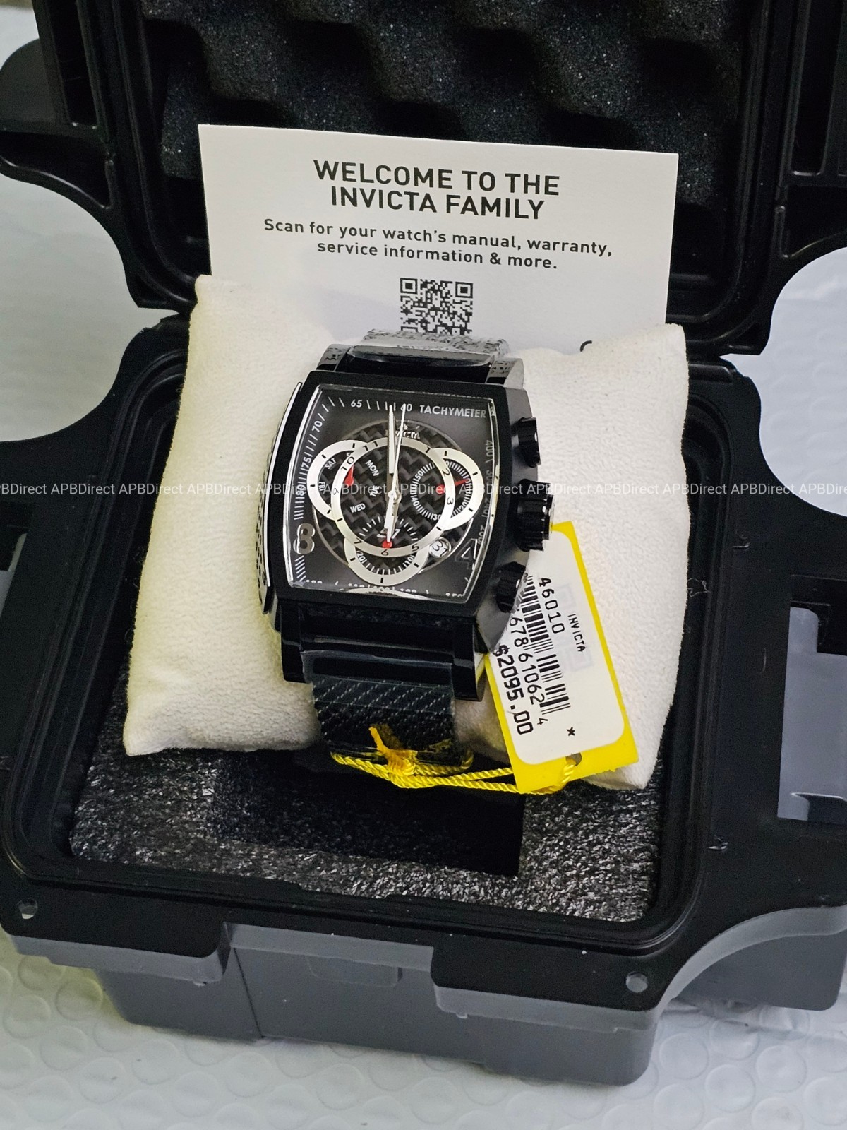 Invicta – S1 Rally – Carbon Fiber BLACK Milanese Swiss Z60 FE Chrono Mens Watch