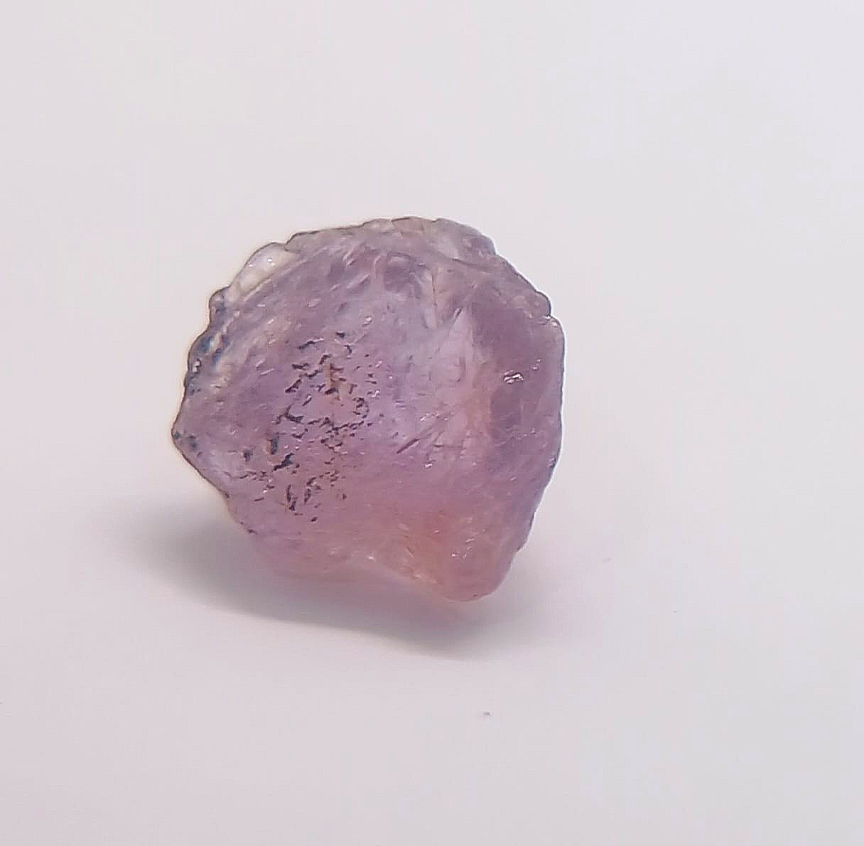NATURAL AUSTRALIAN Rough Fancy Vivid Lavander Purple Pink Sapphire 1.08ct Unheat