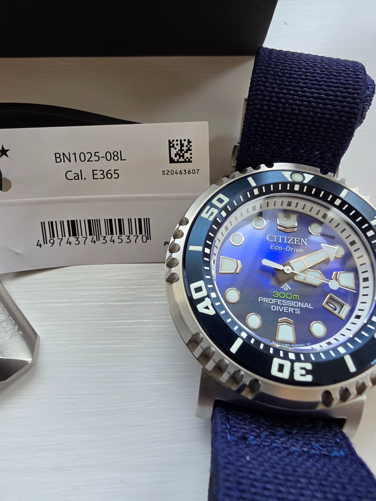 Citizen Promaster Dive BN1025-08L Unite with blue limited edition