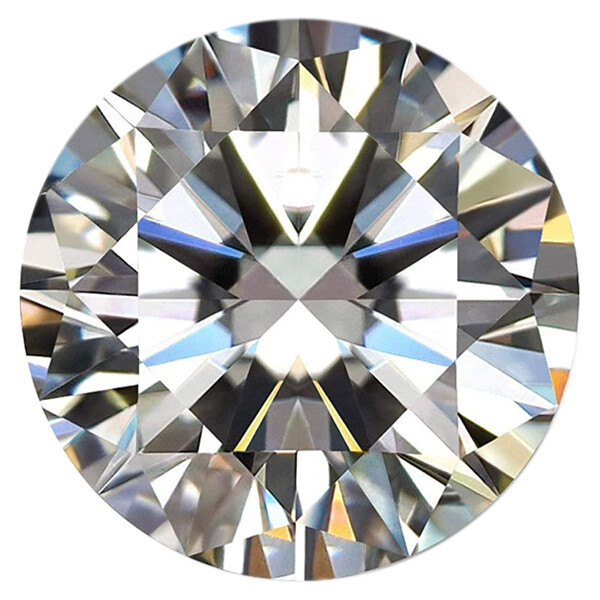 Real Loose Moissanite Genuine Round Cut Mix Color 3m To 8mm VVS Sale For Jewelry