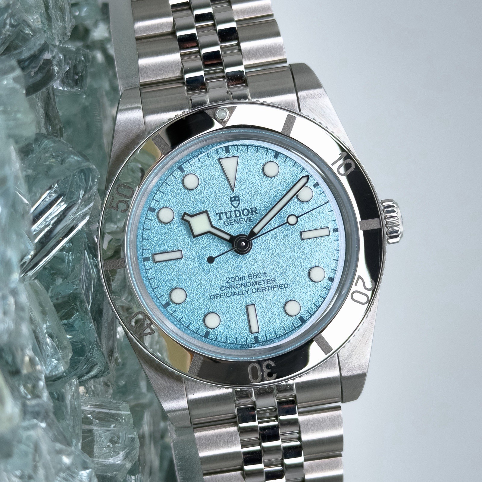 Tudor Black Bay 54 “Lagoon Blue” Full Set – M79000-0001