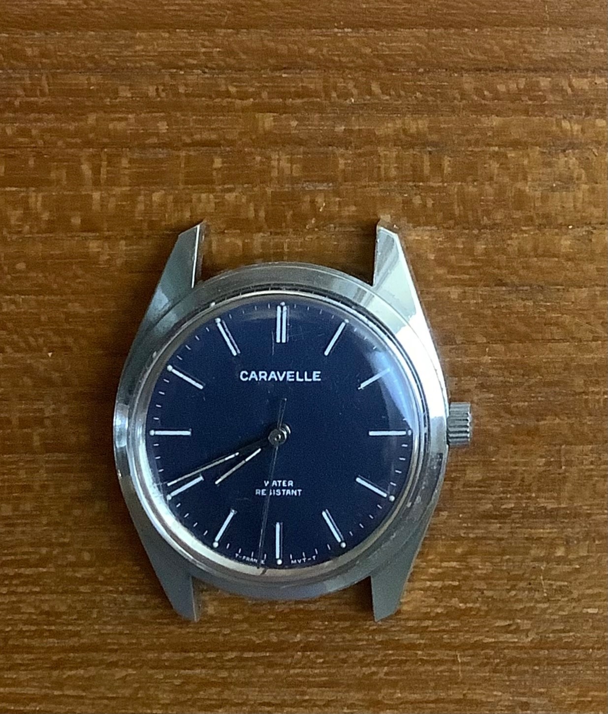 Bulova N8 Caravelle Royal Blue Dial Stainless Steel Men’s Watch Mechanical Movt.