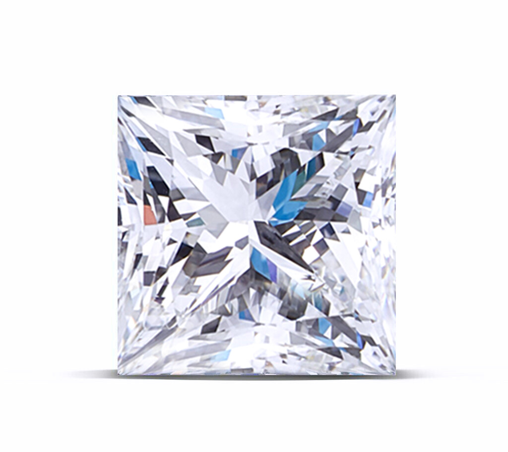 Loose Natural Princess Cut Diamond 1/7 To 1.00 CTW (IGI Certified 0.50 Ctw & up)
