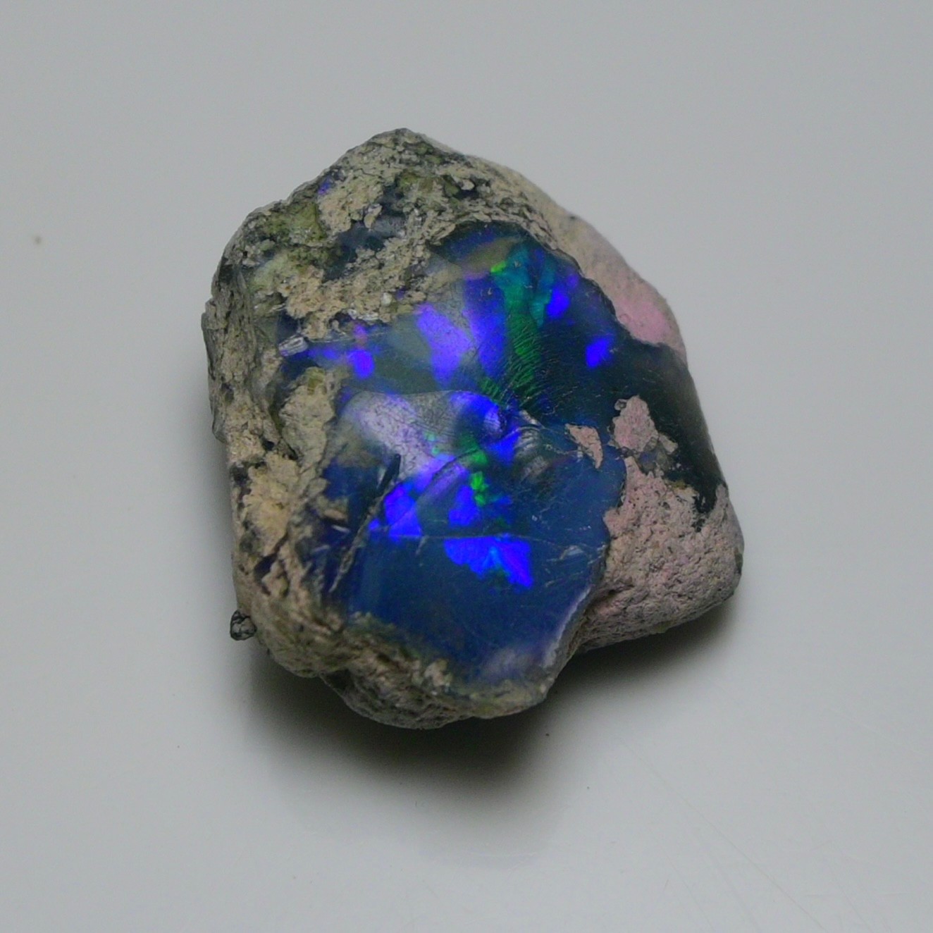 Natural Ethiopian Black Opal Rough 17.50 Ct – Ideal for Jewelry, Welo Fire Opal