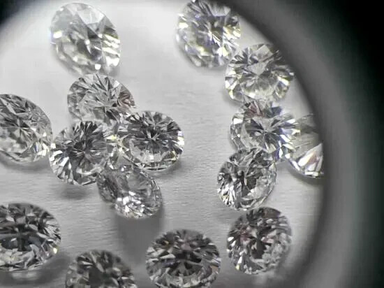 Loose Lab-Grown CVD Diamond LOT 4.00 MM D Color IF CLARITY 50 PCS Certified