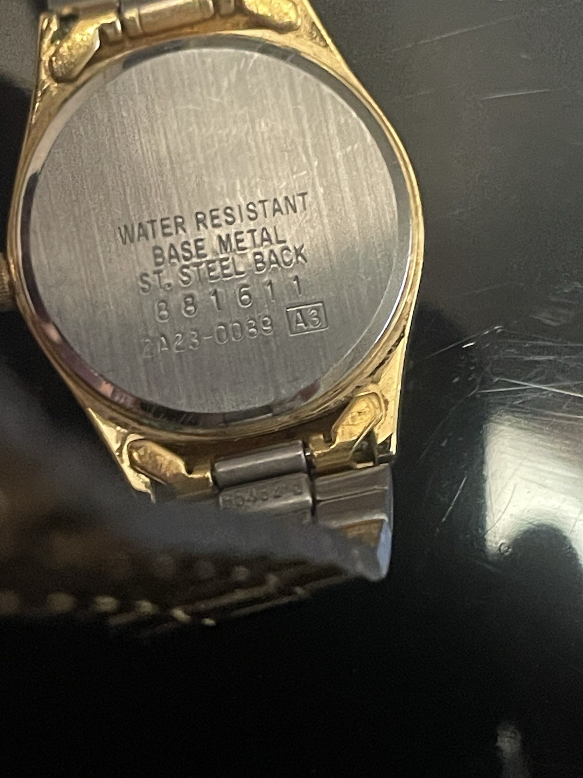 Seiko Quartz Disney Mickey Mouse Day/Date sunburst Gold Tone Wristwatch Lot
