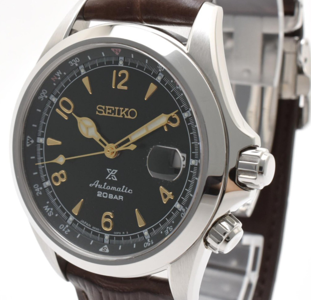 【Box】Seiko Prospex Alpinist SBDC091 6R35-00E0 Automatic Mens Watch Green #158