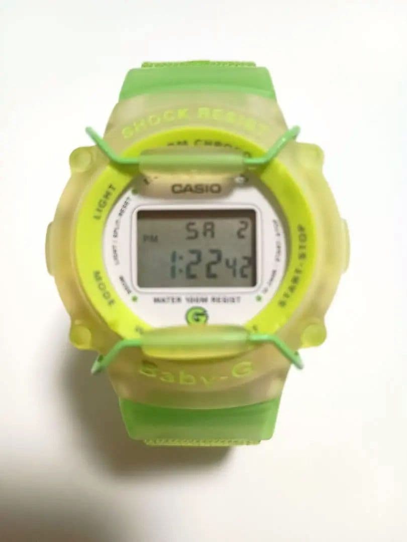 Rare Item CASIO Baby G BG 301 (Lime Green)