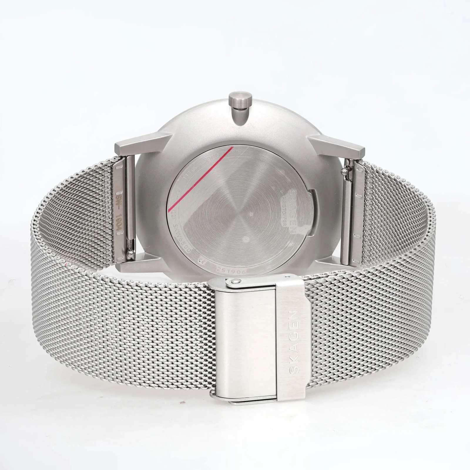 Skagen Kristoffer 42mm Steel Blue Dial Quartz Mens Watch SKW6500