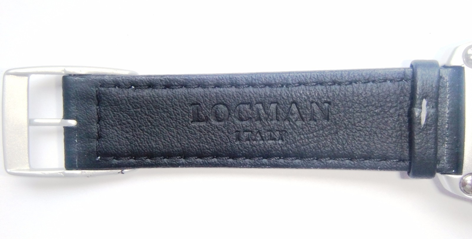 LOCMAN SPORT SILVER-GRAY CHRONOGRAPH WATCH Model 487, NEW