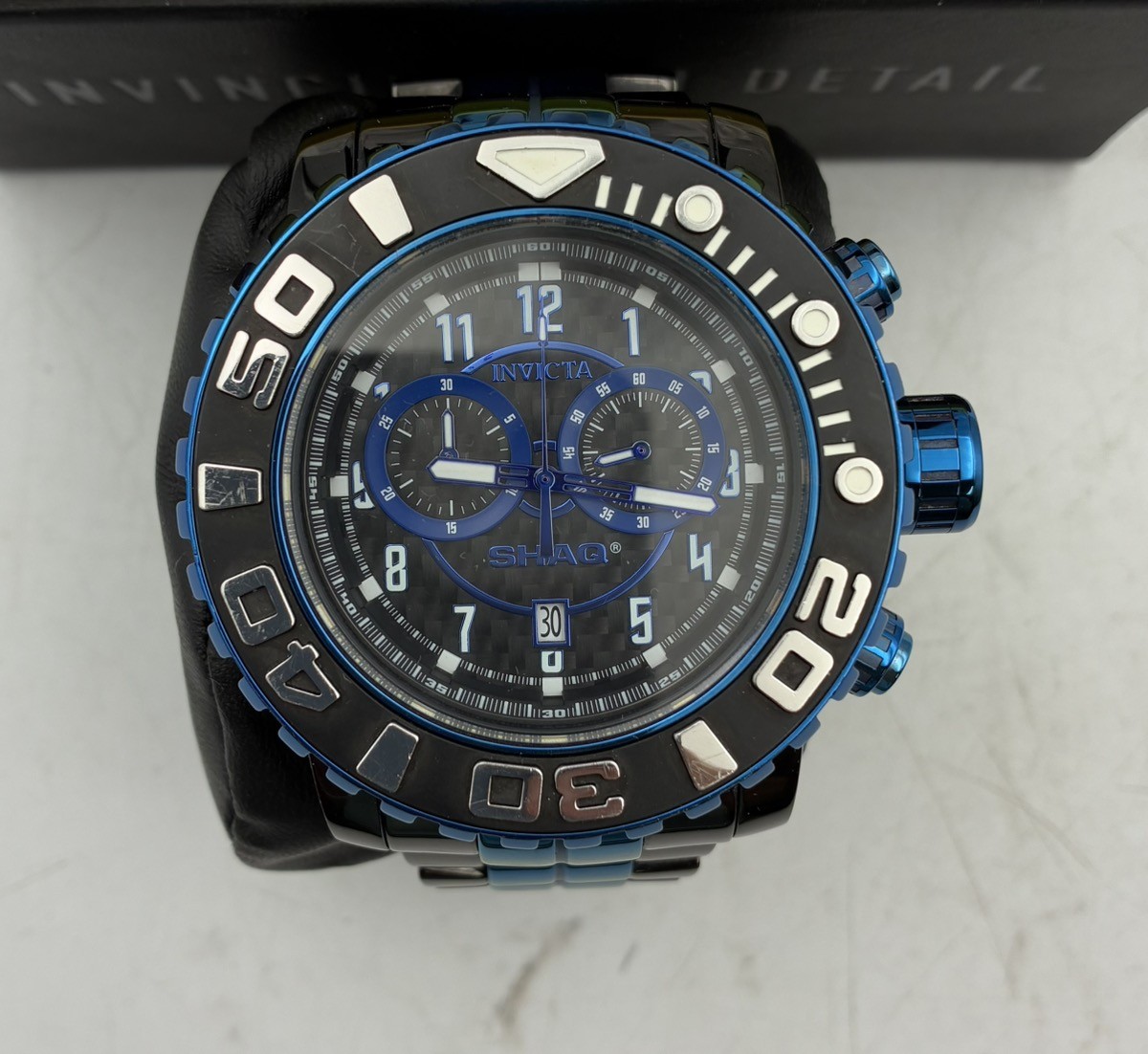 INVICTA MENS WATCH SHAQ BLUE WR FLAME FUSION CRYSTAL (CP2016399)