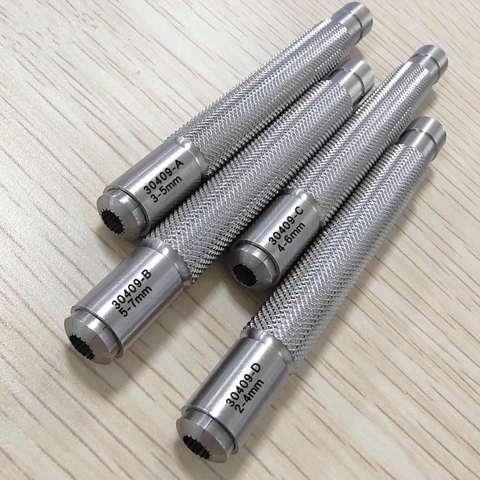 30409-A/B/C/D/E/F Steel Watch Crown Winder Mechanical Disassemble Winding Tool