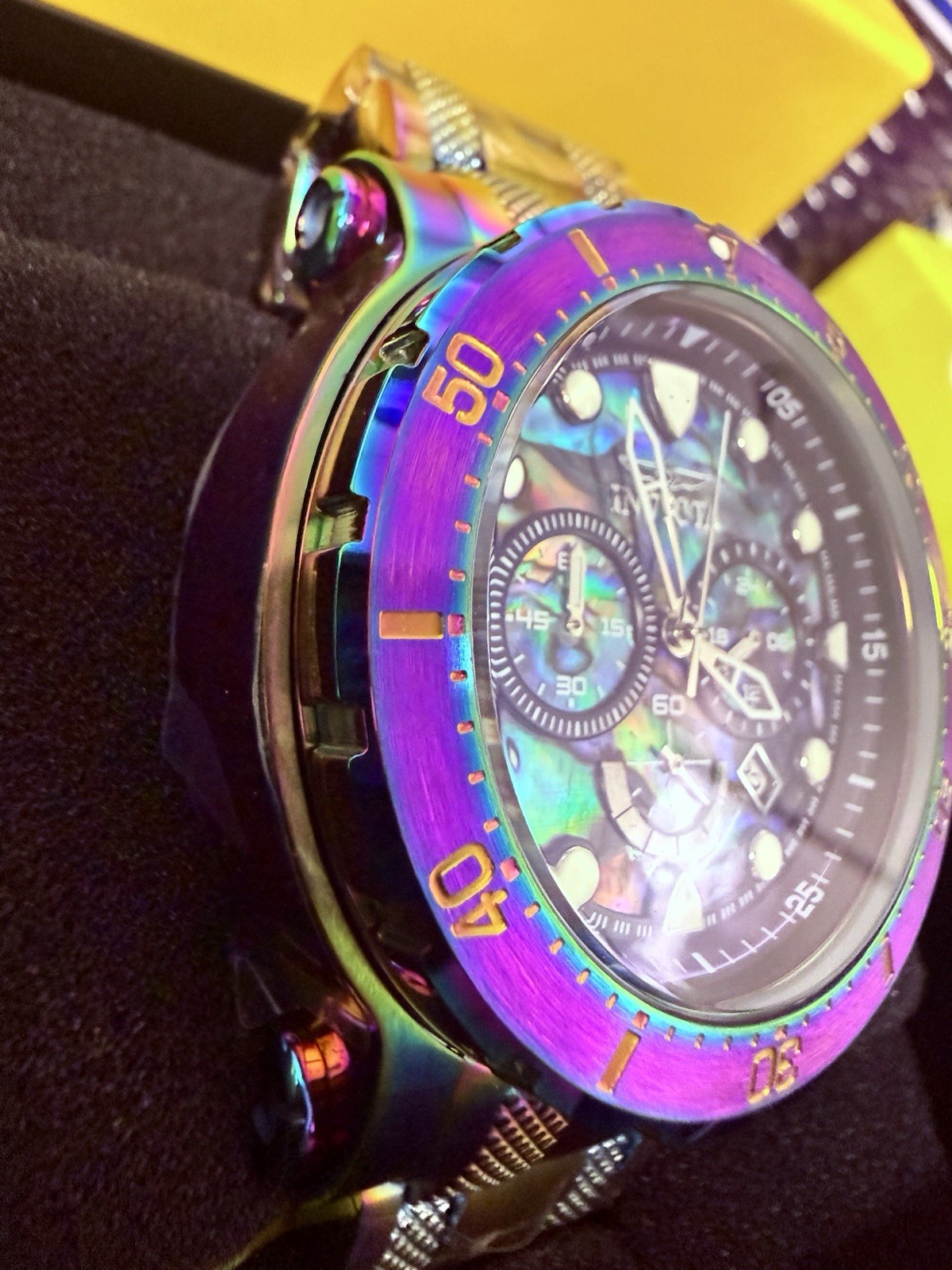Invicta Coalition Forces Abalone Dial Iridescent Stainless Steel 52mm 26507