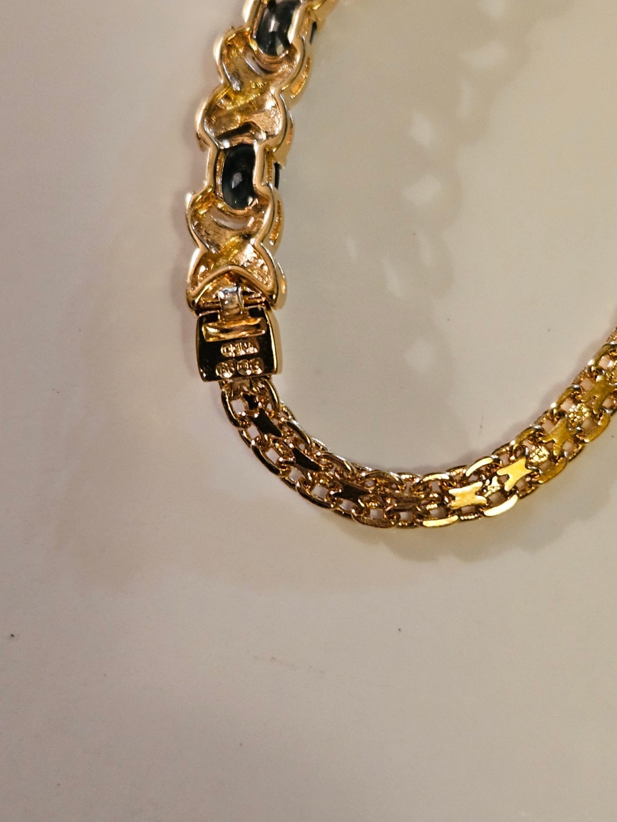 Tested Ruby on presidium necklace